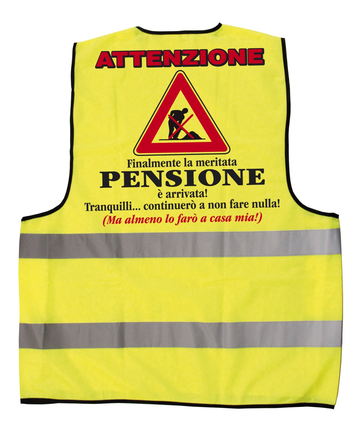 Bombo Gilet regalo per la Pensione