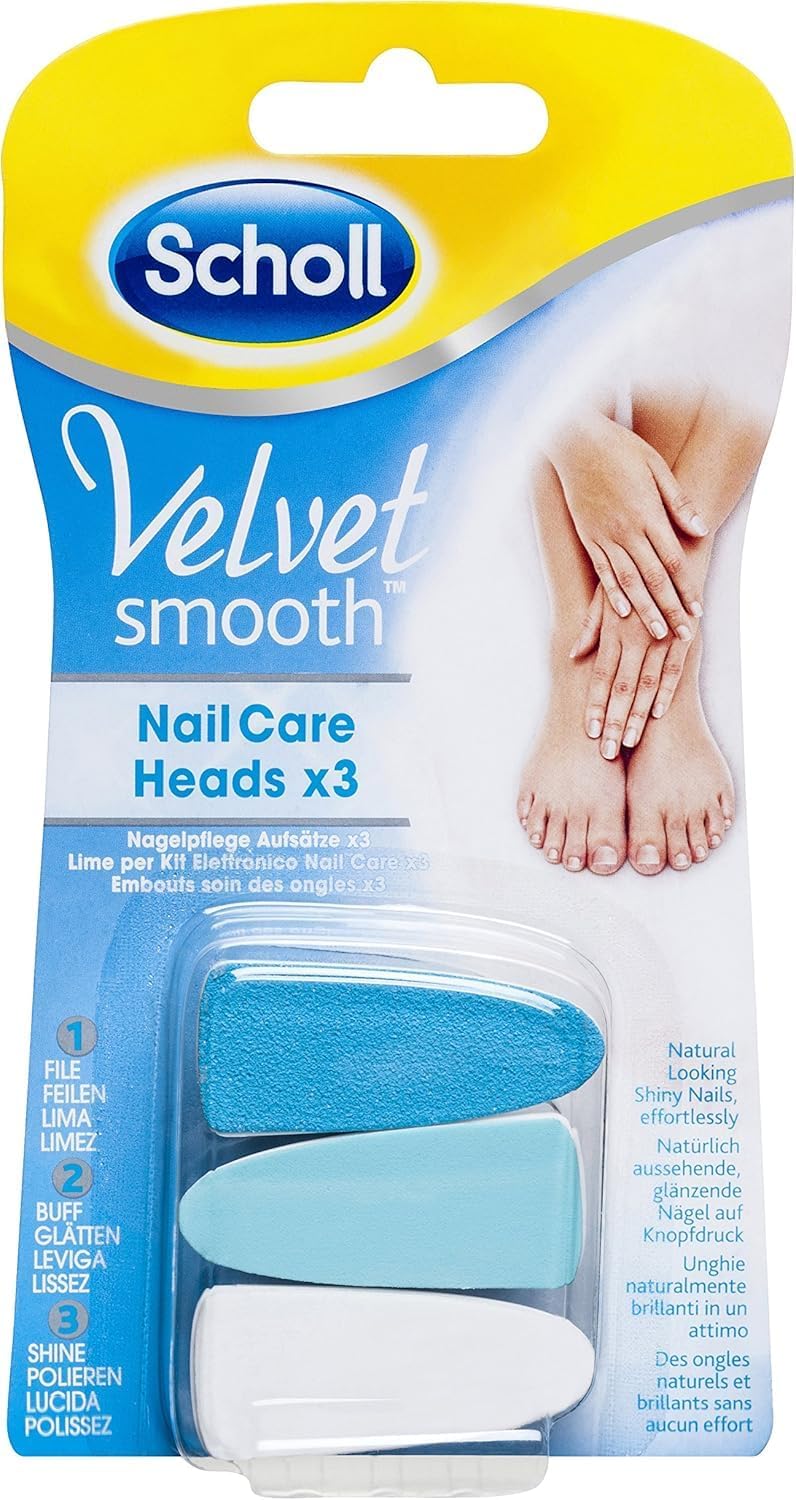 Recharges pour système de soins des ongles Scholl Velvet Smooth