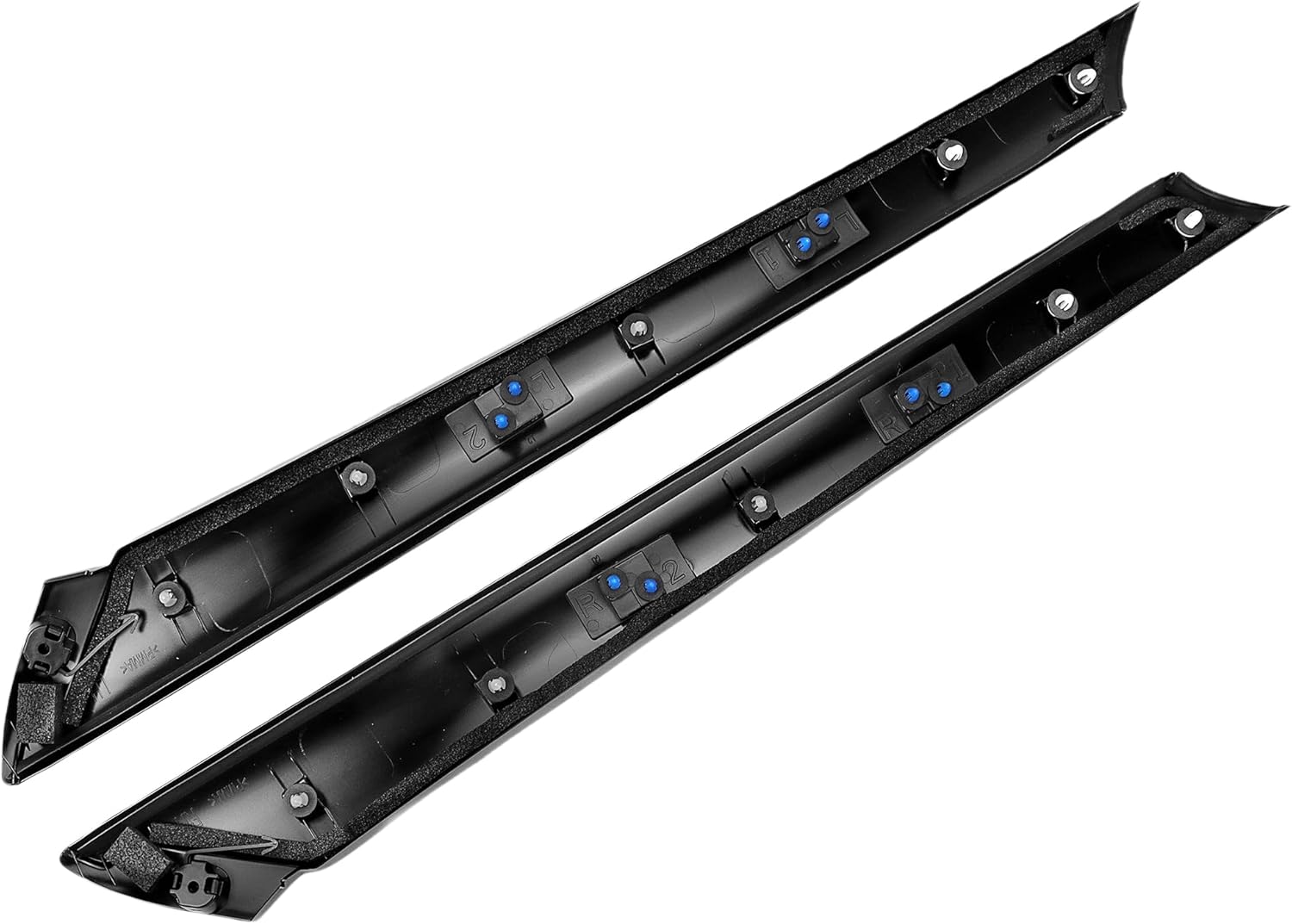 Windshield Pillar Trim Molding Compatible with Kia Soul 2014 2015 2016 2017 2018 2019 A Pillar Window Trim Driver&Passenger Side Replace 86170-B2000 86180-B2000 86170B2000 86180B2000