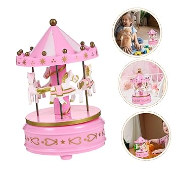 Amazon.co.jp: TOYMYTOY ボックス メリーゴーランド ボックス