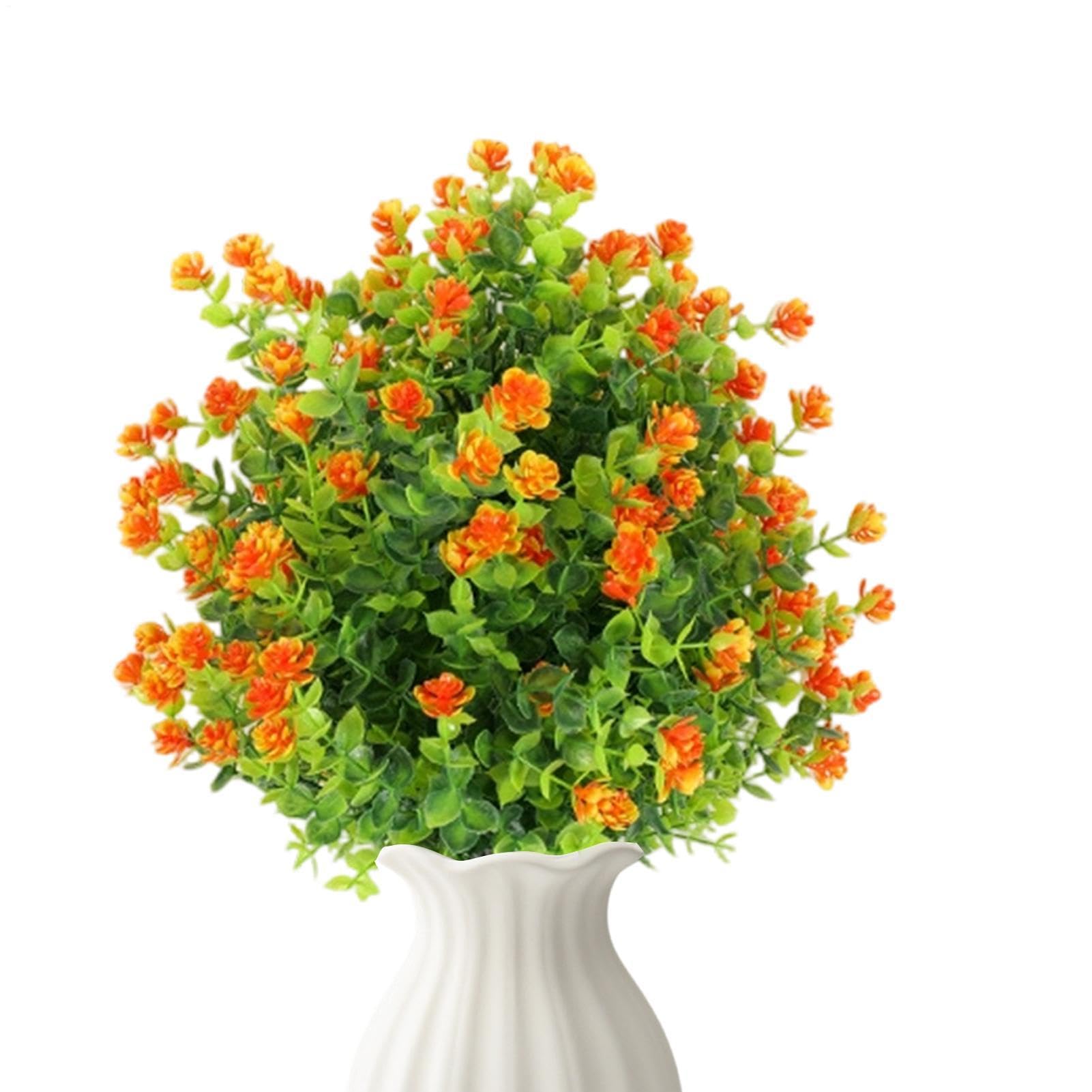 Fleurs artificielles d'extérieur anti-décoloration pour un été sans entretien