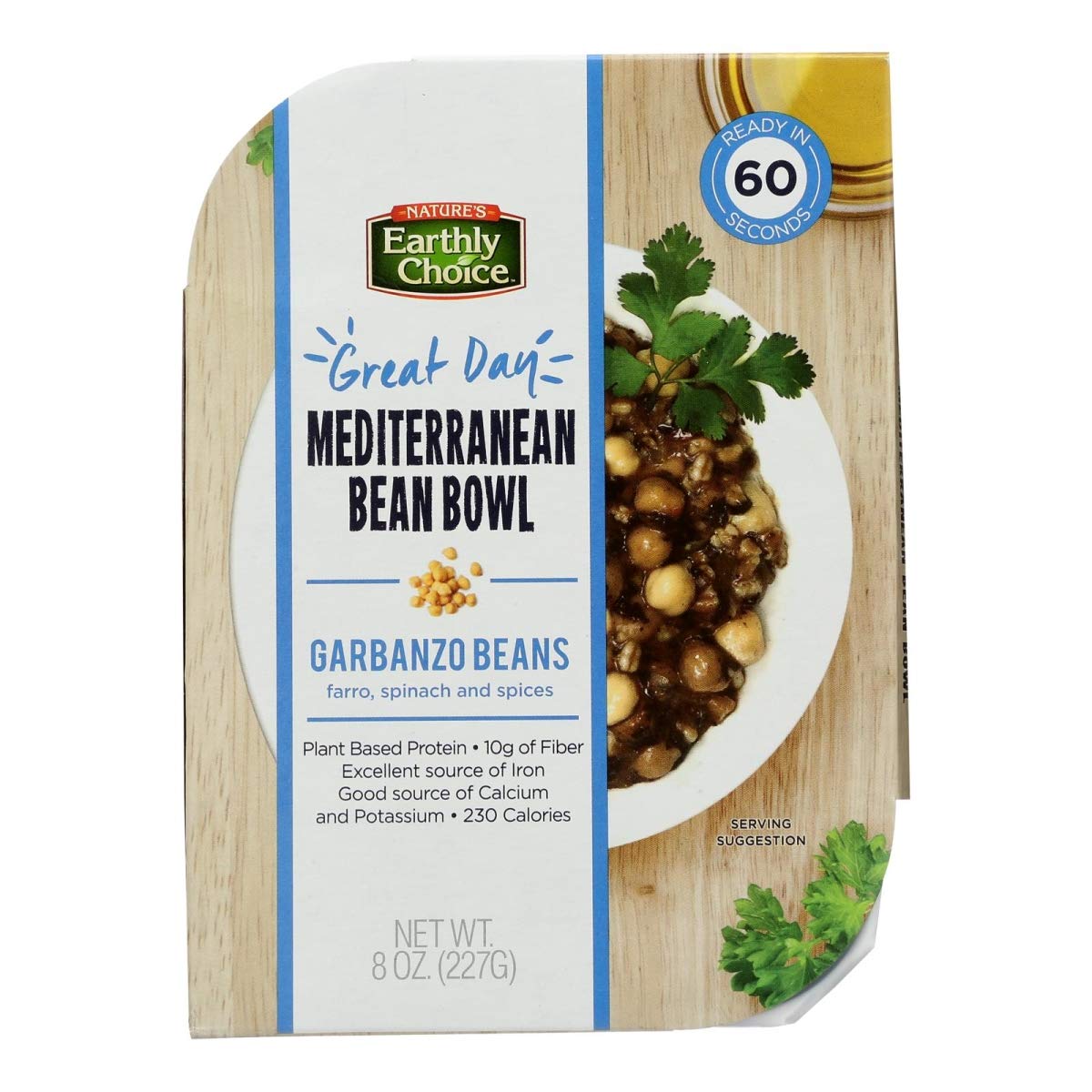 Natures Earthly Choice Bean Bowl Mediterranea - 8.000 Oz