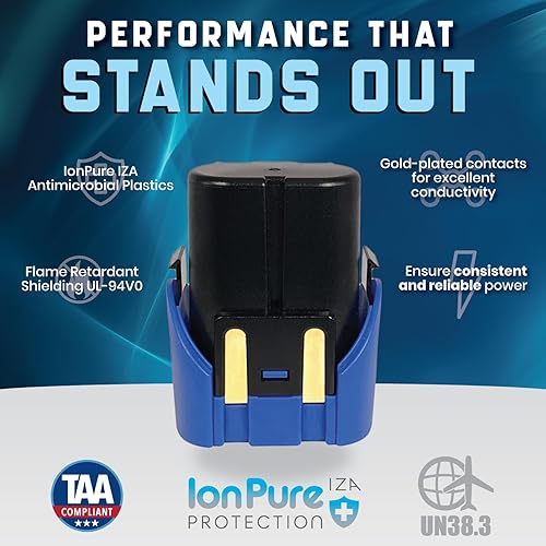 Miniatura 4 de Artisan Power Batería recargable de repuesto para podadoras inalámbricas Oster Pro 3000i 2040 mAh - 28% de ganancia de capacidad Sustituye y sale