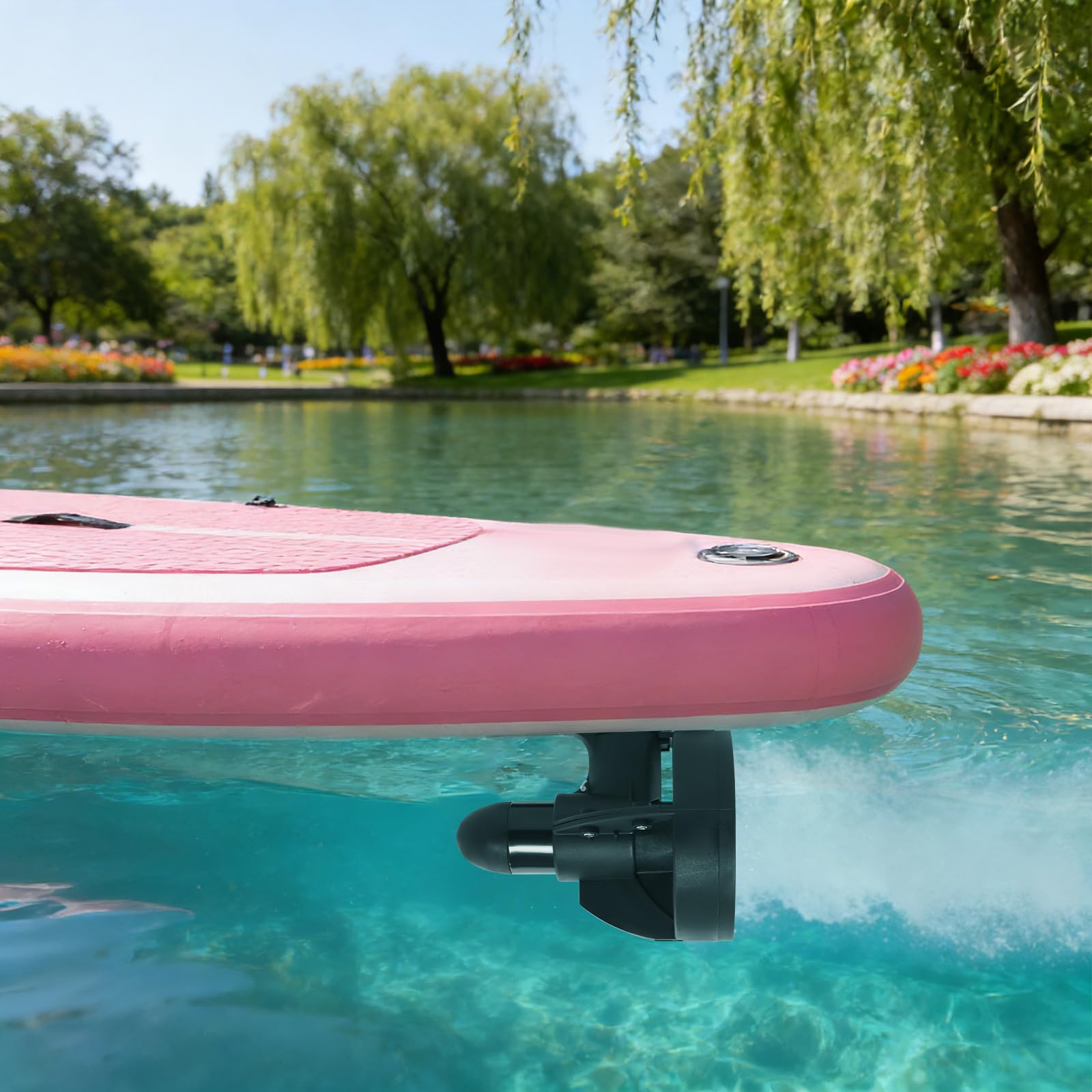 Thruster subacqueo 12 V 288 W 200 kg spinta 4-5 km/h motore elettrico per SUP tavola da surf senza batteria
