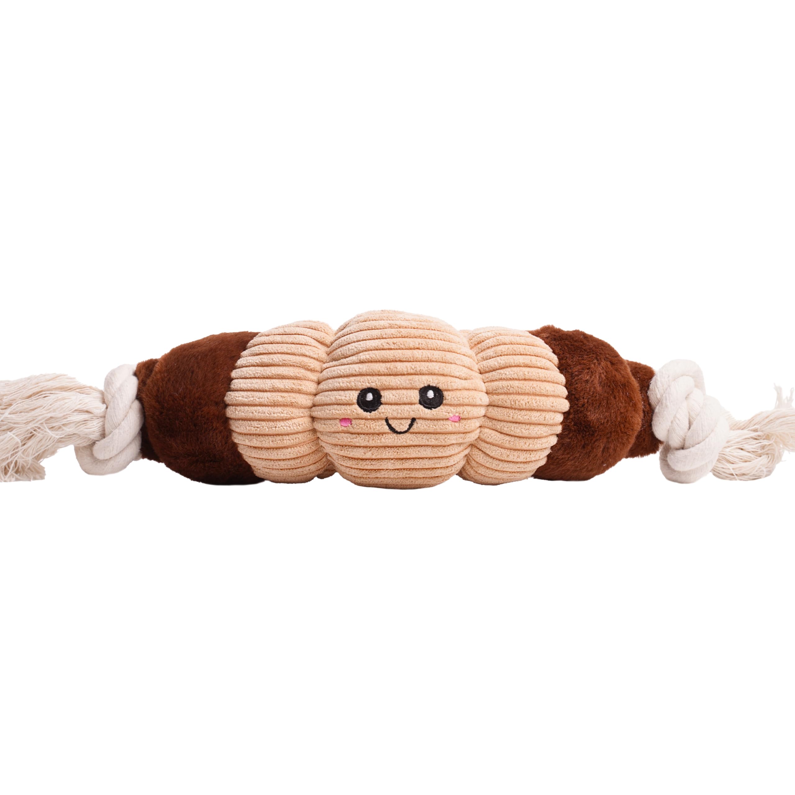 Squeaky Dog Toy - Bakery Bite Stick (Cannoli) -9
