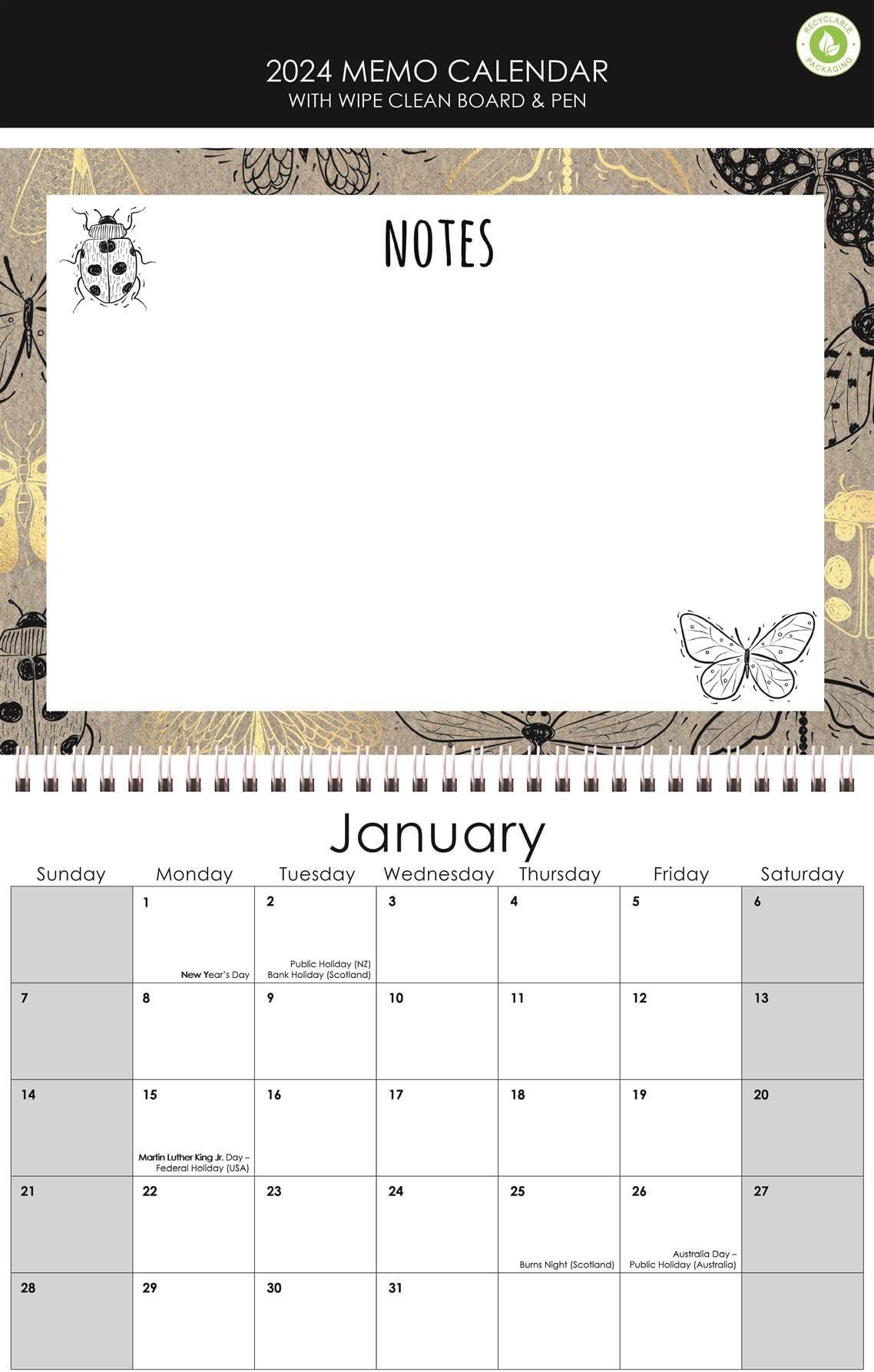 Buy 2023 Monthly Memo Board Calendar Monthly Planner Family Organiser Shopping List Pad Pen Col