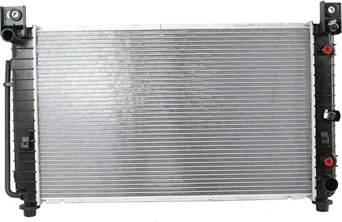 KarParts360 Para GMC Yukon Radiator 2000 2001 2002 2003 2004  Moldura del vehículo 4.8L V8 294 CID 5.3L V8 5328cc 325 CID con ancho de núcleo de