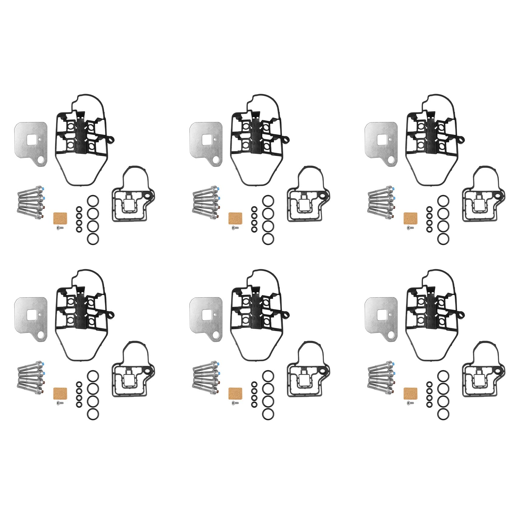 Shuimitao 6X Kit di Riparazione Elettrovalvola Scatola di Velocità Ricambi Auto per Autocarri VOE 22327063-1