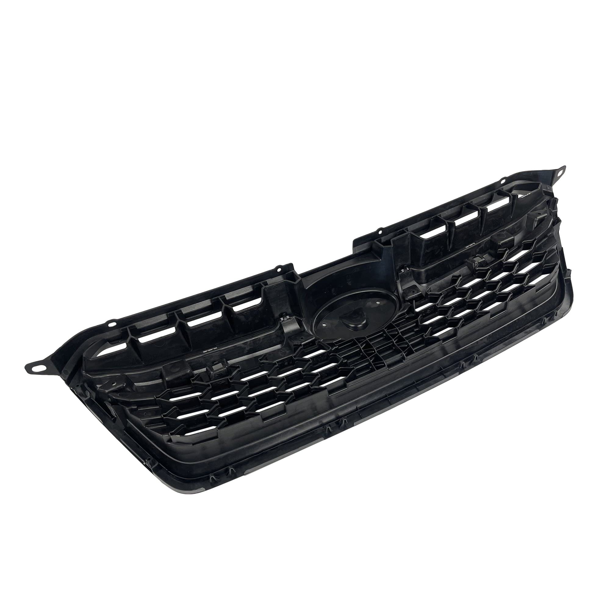 FITRITE Front Grille For 2012-2014 Subaru Impreza (Sedan/Wagon, Non-WRX) - Silver Shell, Black Insert, Direct OEM Fit - View #3