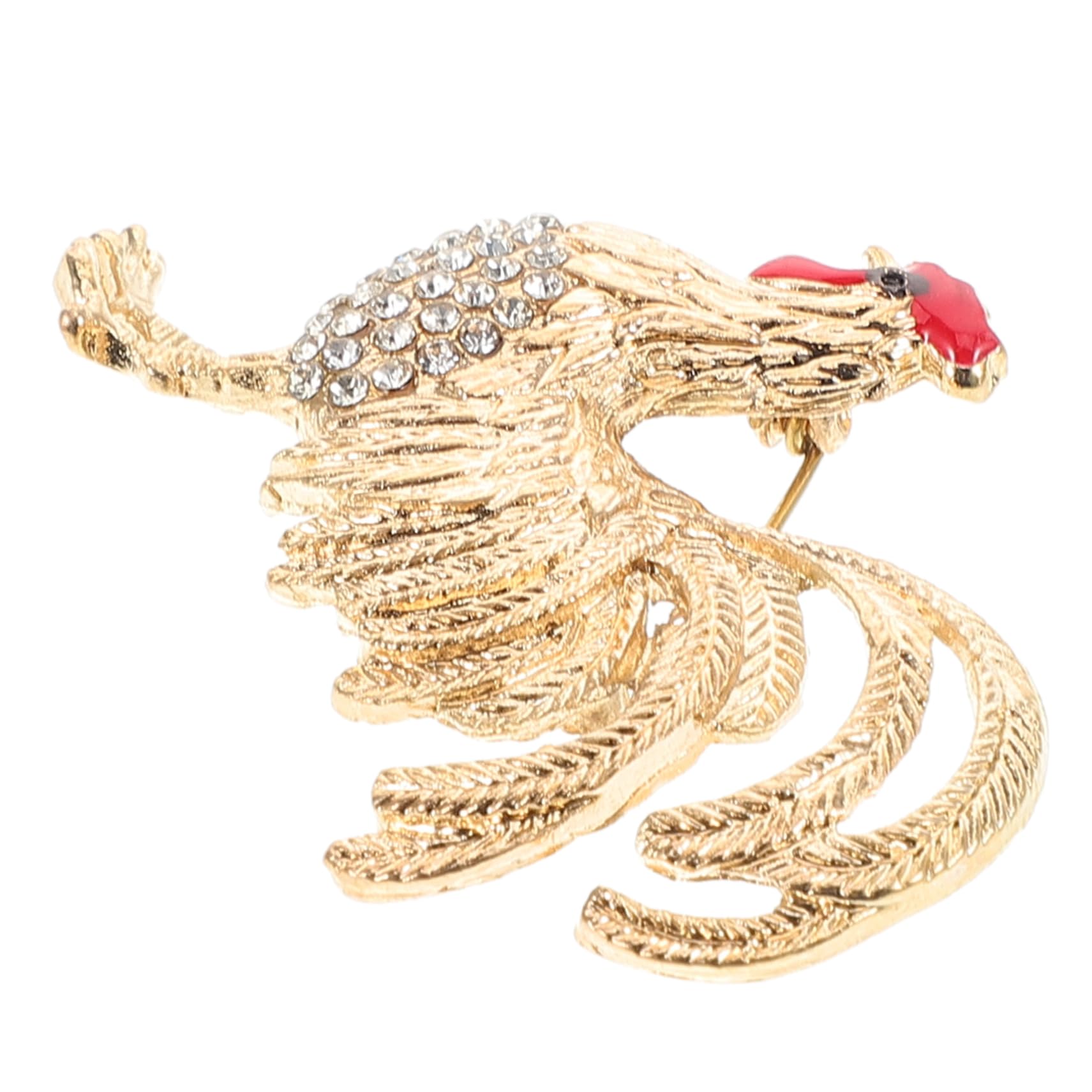 Broche con Forma de Goldendoodle, Adorno para Ropa de niña, Ropa de gallina para Mujer, decoración de Gallo, aleación