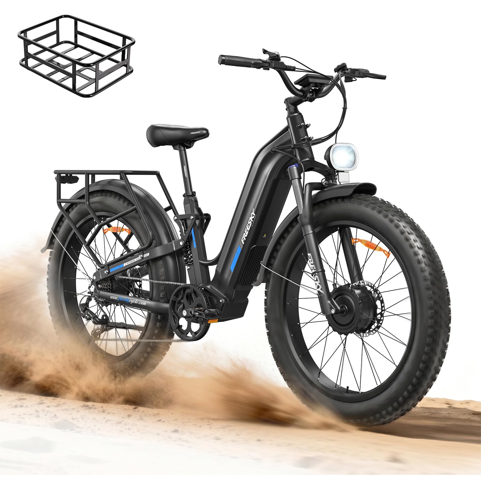 FREESKY Ranger Air 4000W 210Nm AI Dual Motor Electric Bike