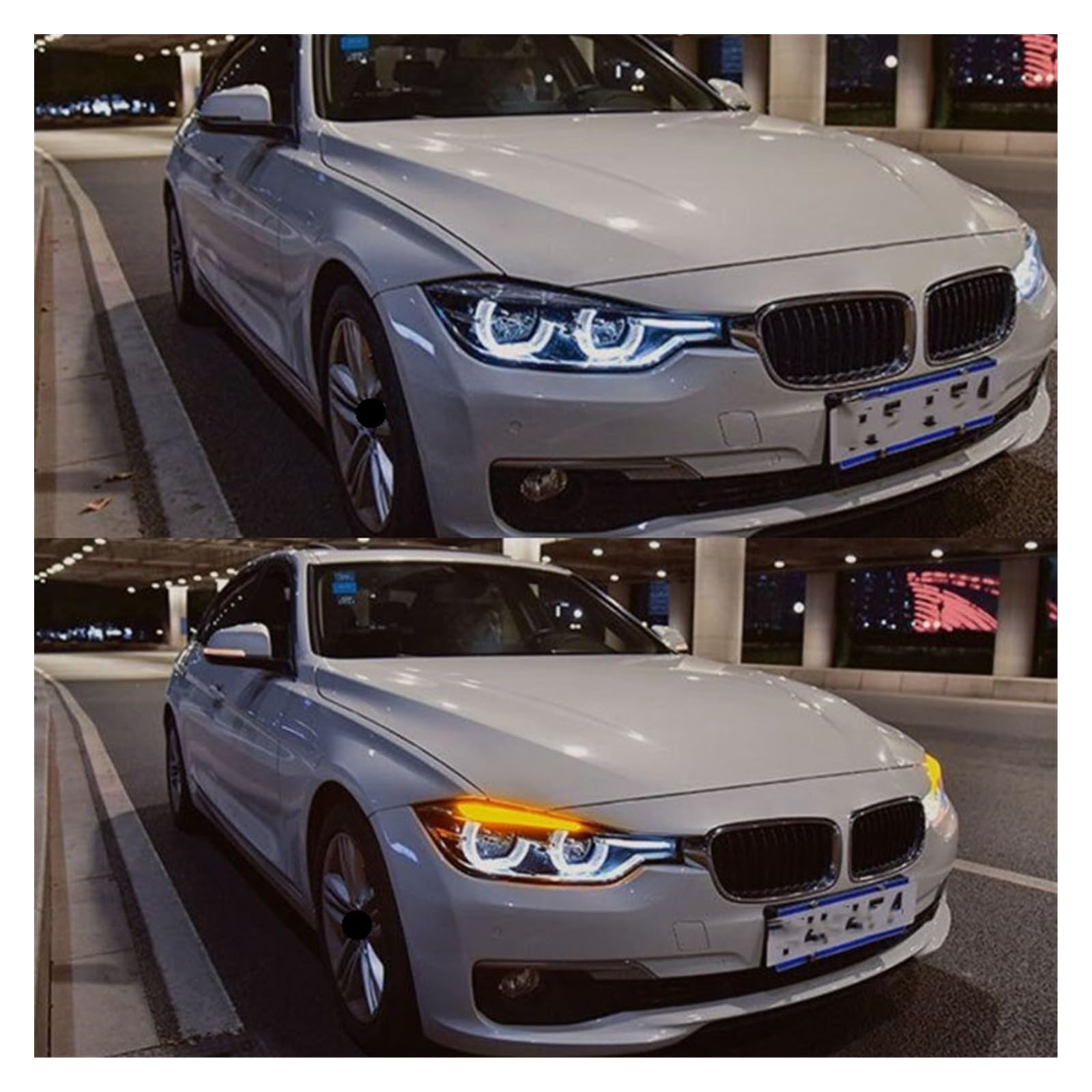 Fari Anteriori per BMW Serie 3 F30 F35 320i 328i 335i 2013-2018 Accessori Sostituzione Gruppo Ottico allo Xeno (Sostituzione)