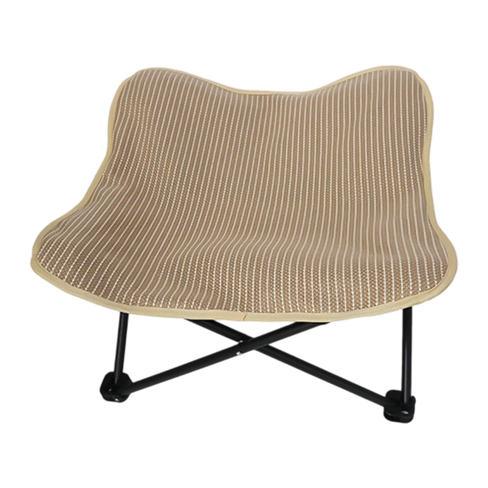 Silla para gatos con marco de metal y cama de salón interior