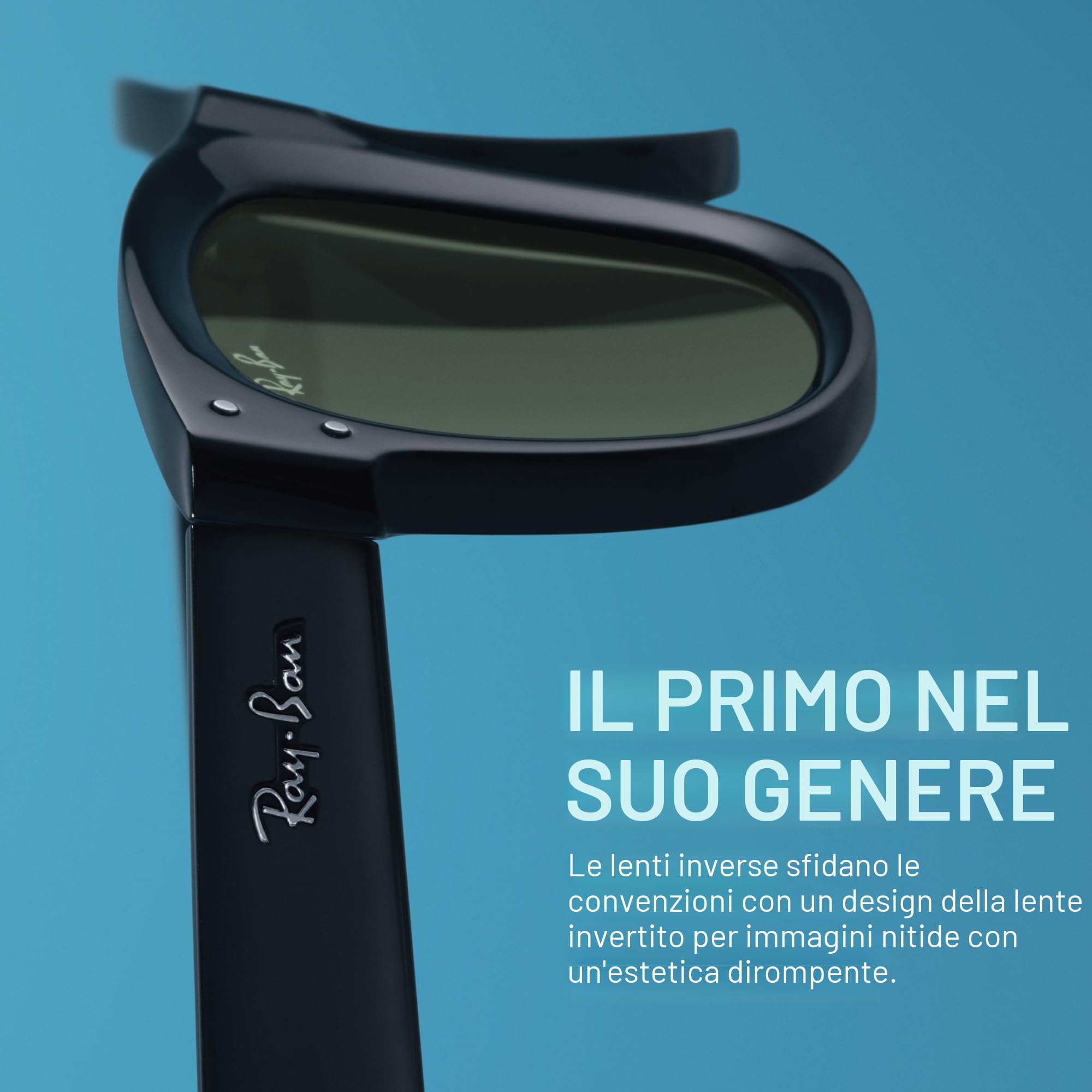 Ray-Ban Occhiali da sole Wayfarer Reverse Square Rbr0502s