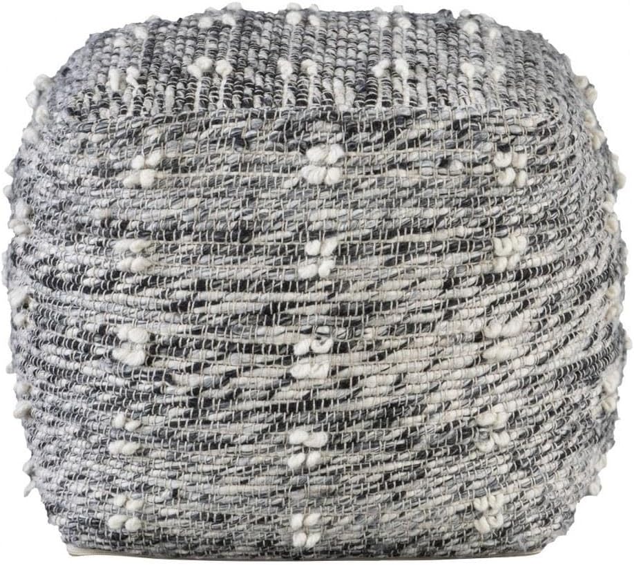 Uttermost Narol - Pouf-18 Inches Tall and 18 Inches Wide