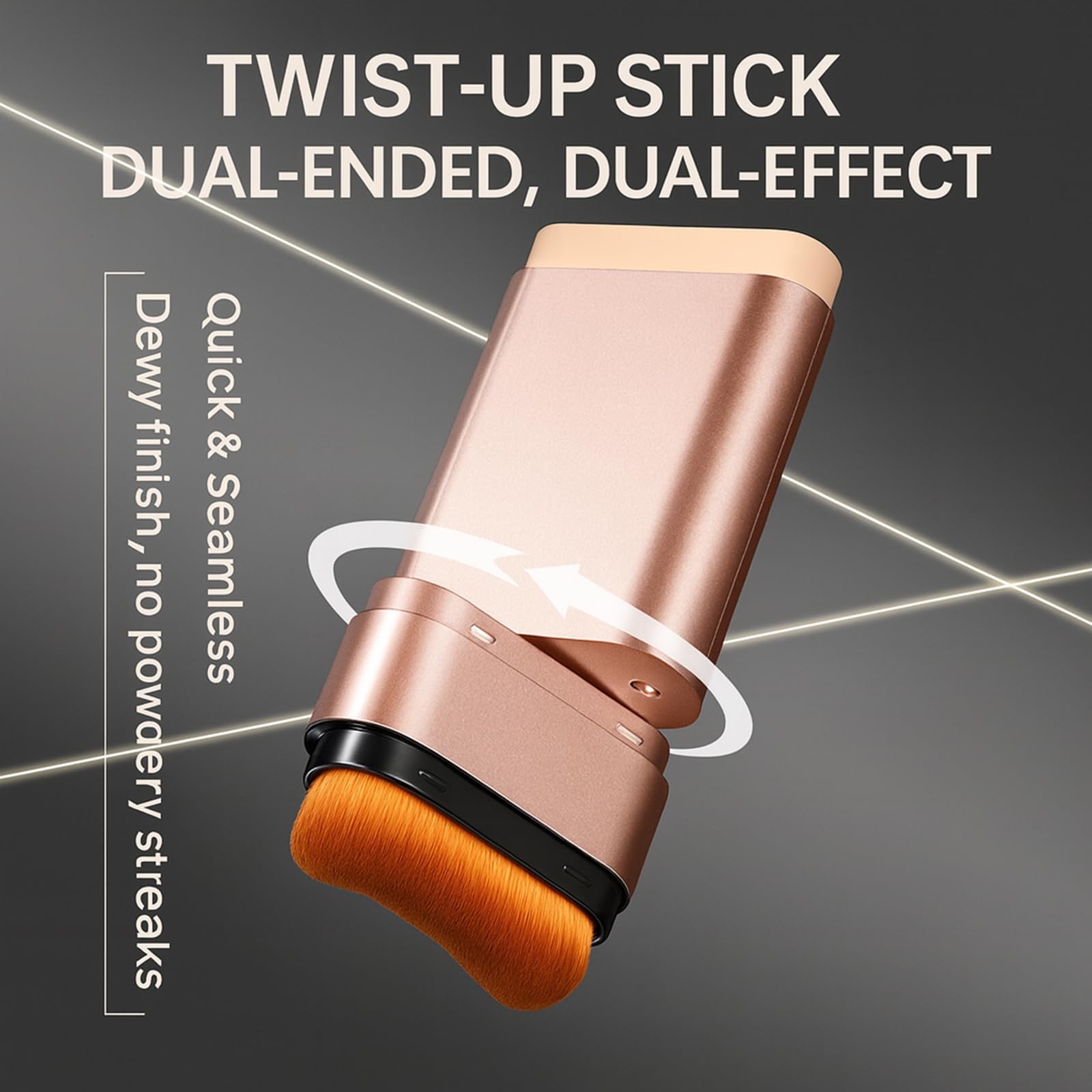 Foundation Skin Tint Stick, Moisturizing Full Coverage Balm Foundation for Mature Skin - Image 3