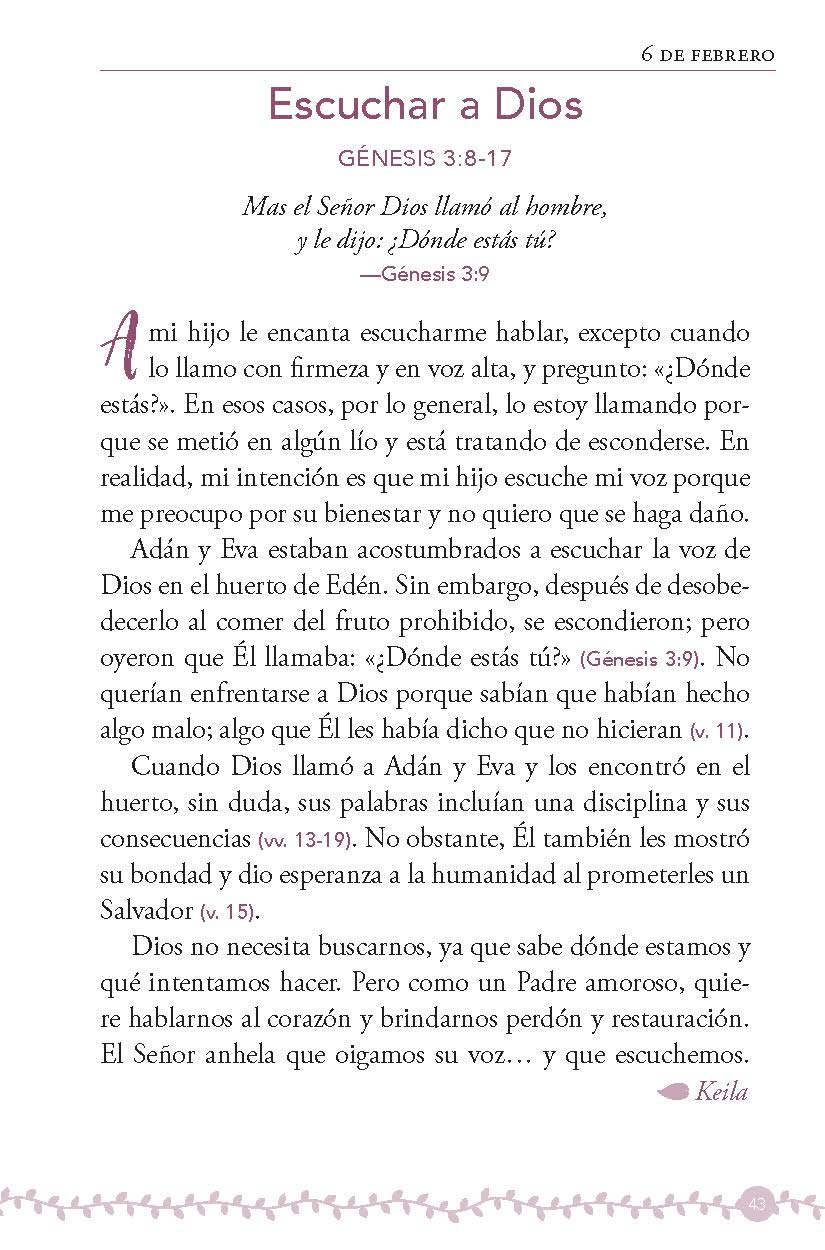 Dios te escucha: 366 devocionales (Spanish Edition)