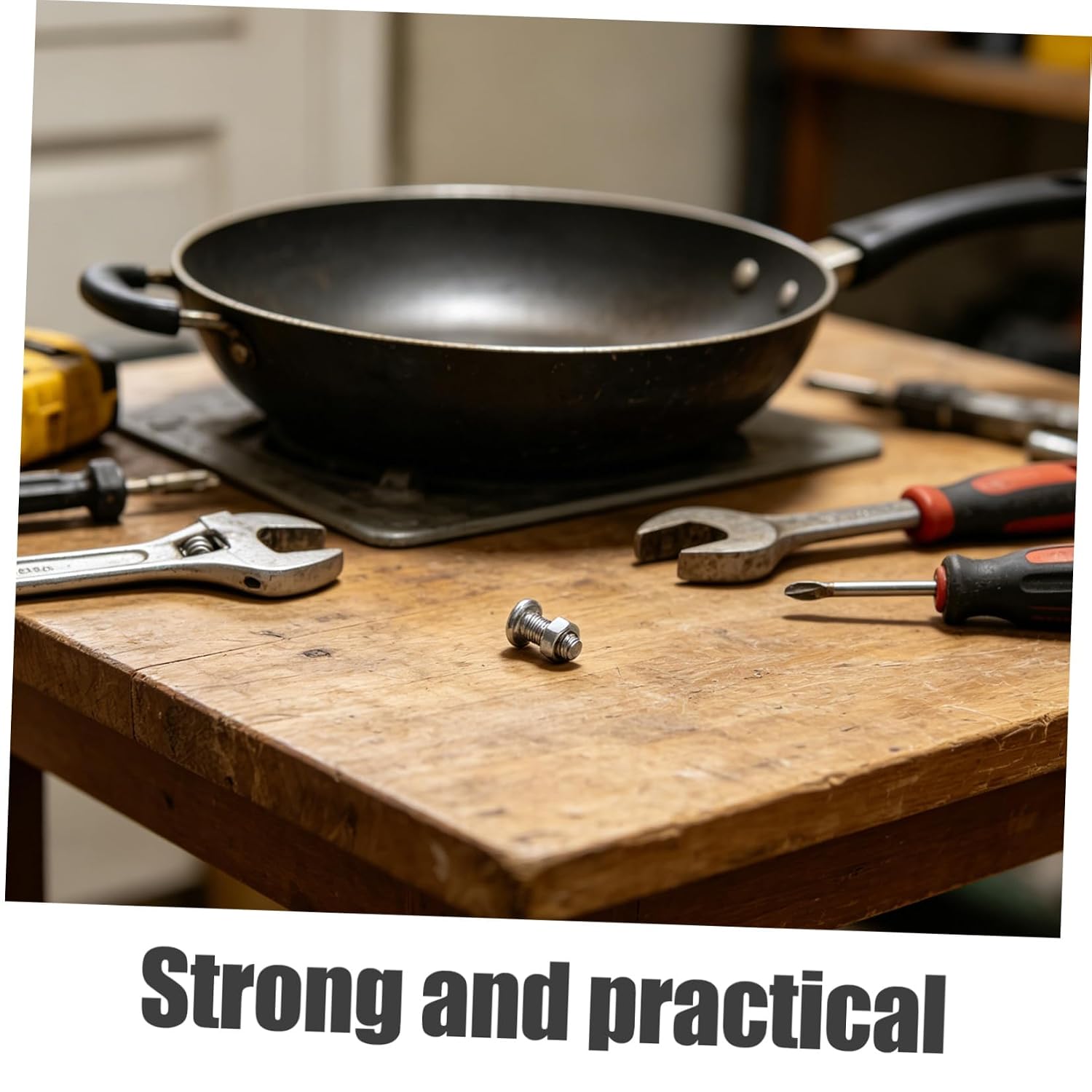 Stainless Steel Wok Handle Fixing Screws M4x10mm 10 Sets