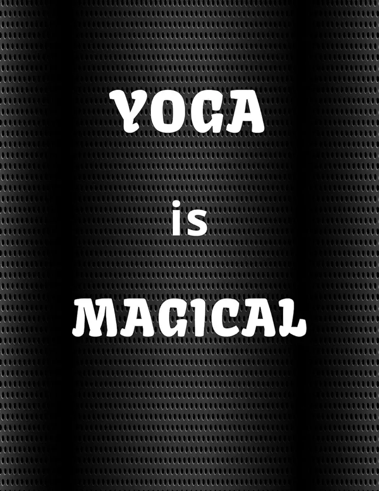 YOGA: Yoga Lined Notebook Journal Daily Planner Diary...