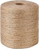 Vista 13 de PerkHomy - Cuerda de yute de 0.157 in de 120 pies de cuerda trenzada resistente y gruesa para rascador de gatos, poste rascador de árboles