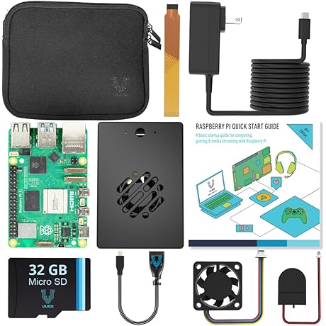 Raspberry Pi 5 (8GB) with Screen Starter Kit