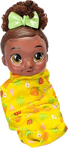 Miniatura 10 de Baby Alive Shampoo Snuggle Berry Boo Black Hair - Juego de muñecas de agua de 11 pulgadas, juguetes para niñas y niños de 3 años y más