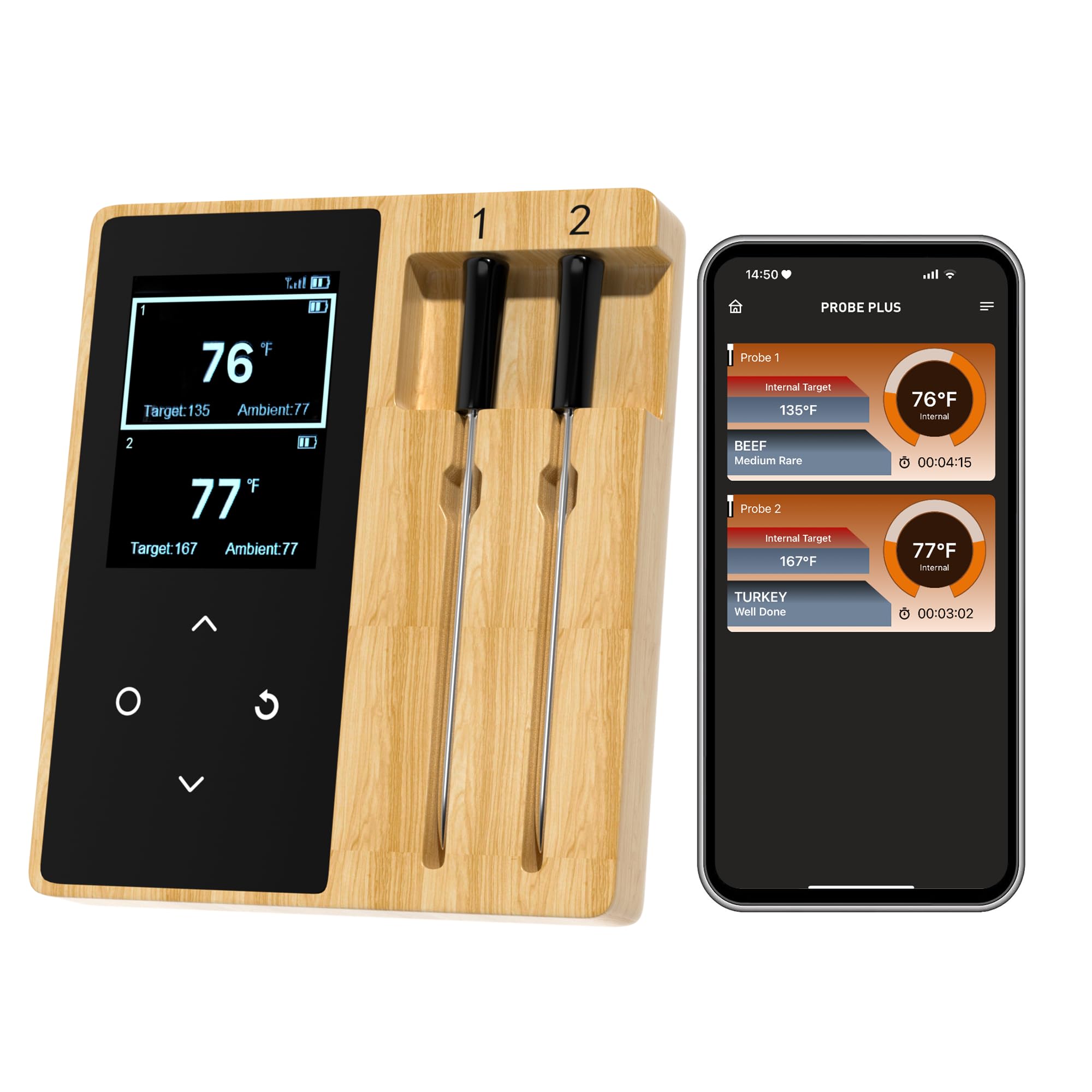 Niitawm Oven Grill Digital Meat Thermometer