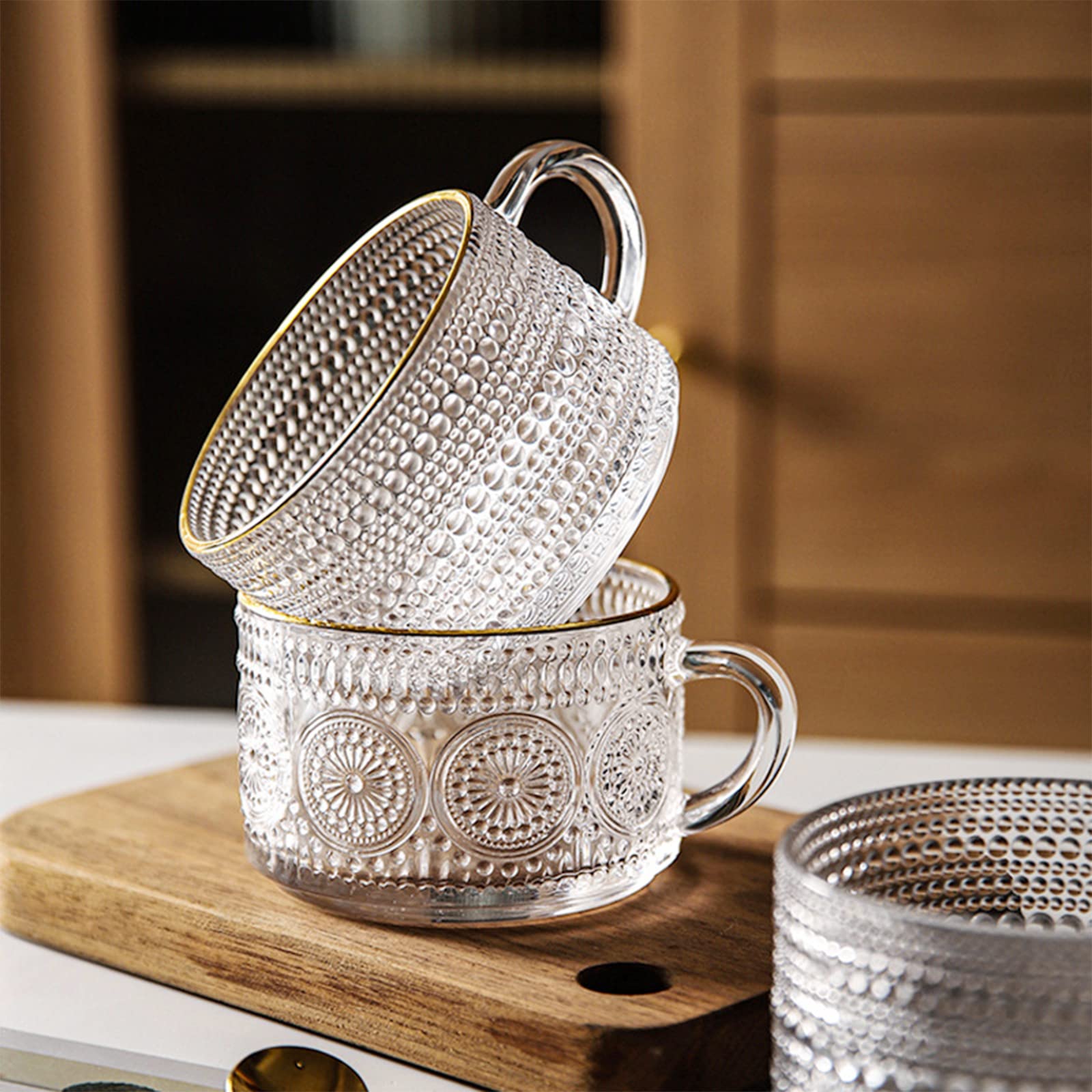Prisha Inde Craft Lot De 2 Faite à La Main Argent Perles Rond Ethnique Set De Table/Table Décoratifs Set De Table – Grand Verre Parfait Pour Table (diamètre – 30,5 Cm) De
