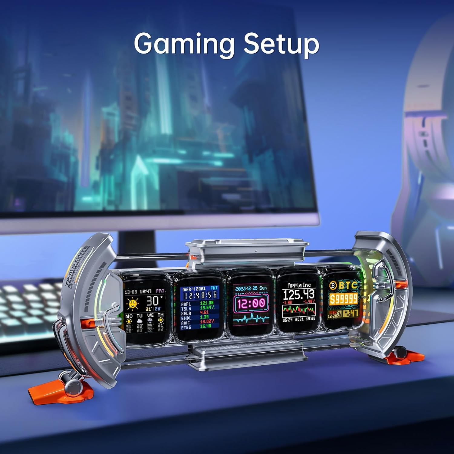 Divoom Times Gate: Kreative Pixel Art und LED-Wecker für dein Gaming Zimmer – Mit APP Steuerung!