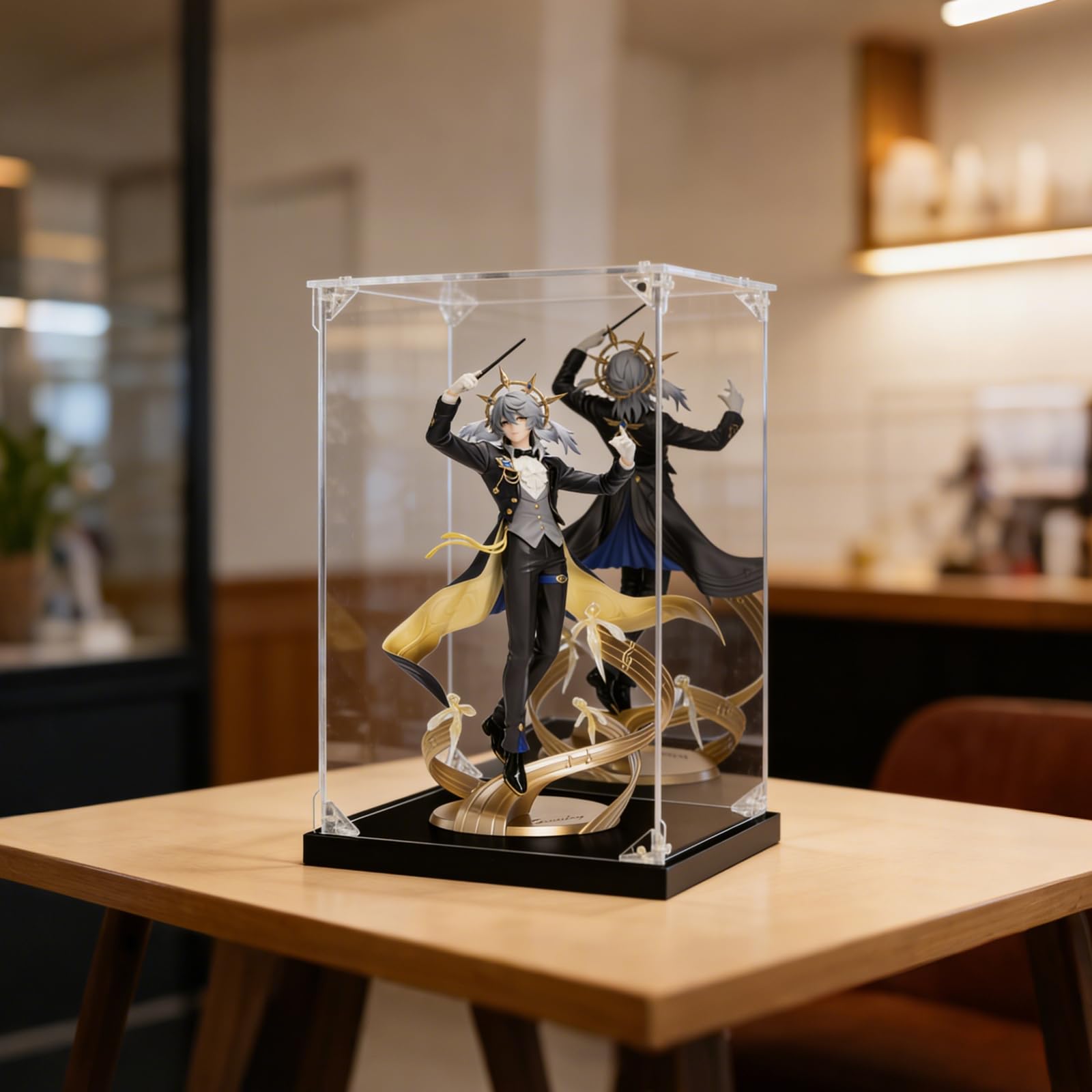 Amazon.co.jp: コレクション用アクリルディスプレイケース 組み立て式