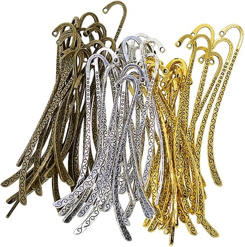 60pcs Retro Metal Bookmark Beading Vintage Bookmark Student Gifts - Sewing Gifts For Coworkers