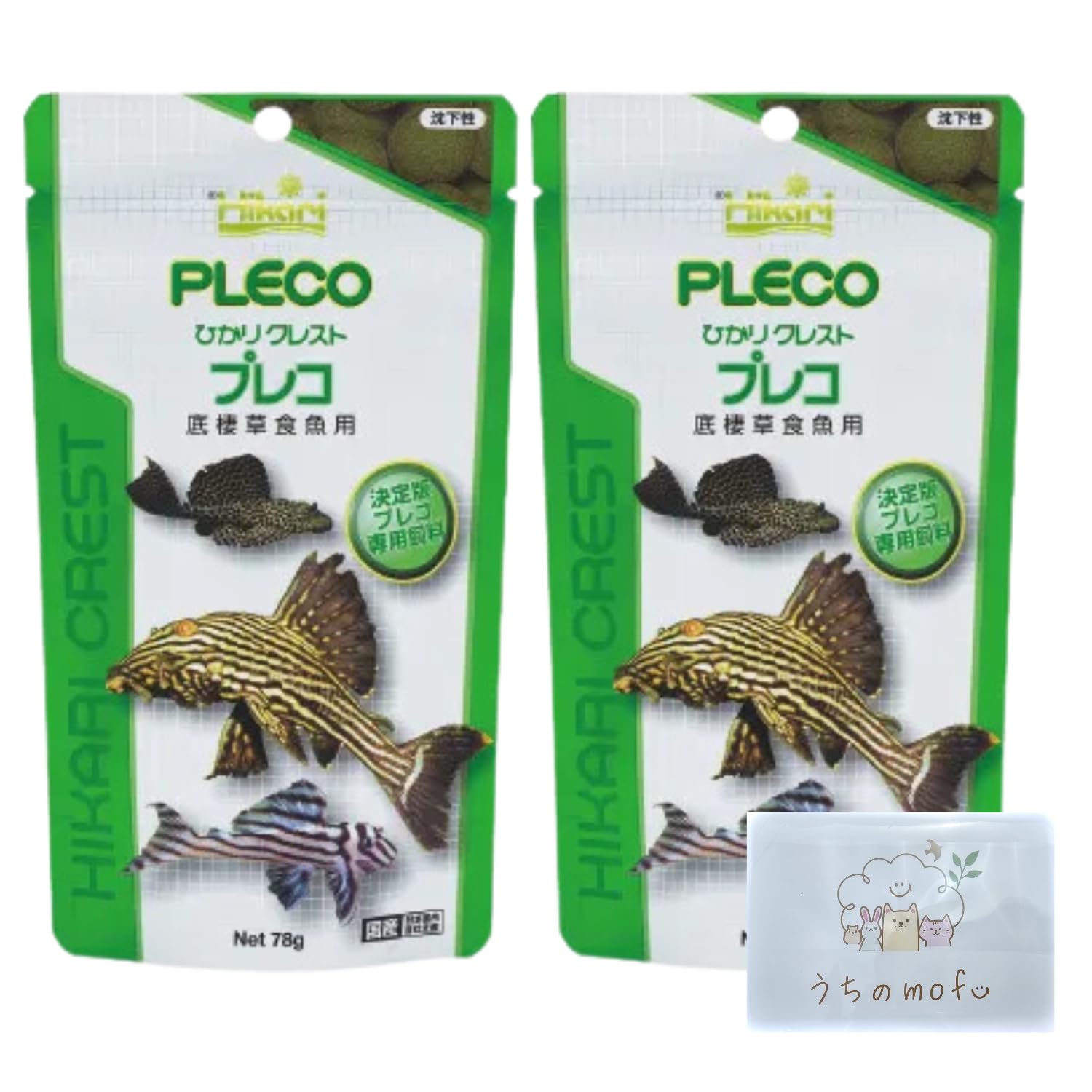 Amazon | キョーリン ひかりクレスト プレコ 78g 2個 クレスト 熱帯魚