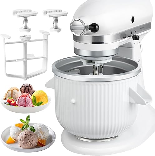 Accessoire pour machine à crème glacée KitchenAid, bol à crème glacée pour batte