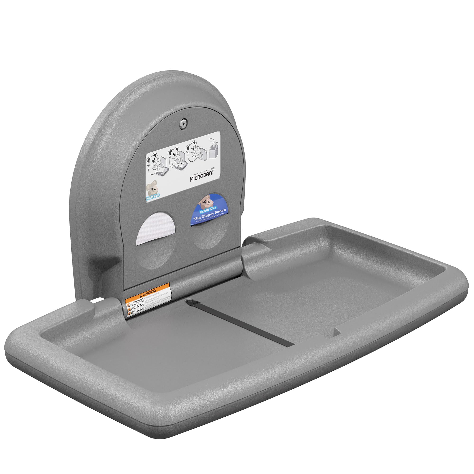 Koala Kare Horizonal Plastic BCS, Grey