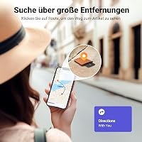 Card de localizare Bluetooth UGREEN FineTrack Slim pentru Apple Find My, compatibil cu dispozitive iOS, rezistent la apă IP68, reîncărcabil, pentru portofel și bagaje 7