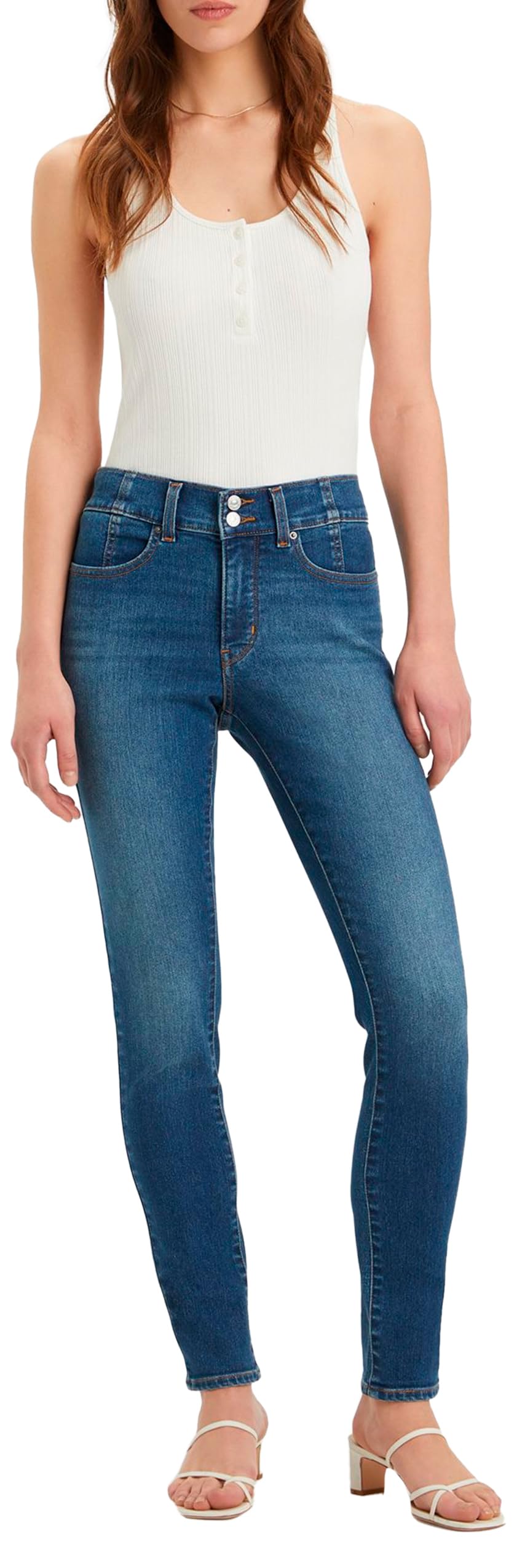 Levi's Women's 311 Shp Corset Skinny Jeans, Clever Girl, 32W x 32L