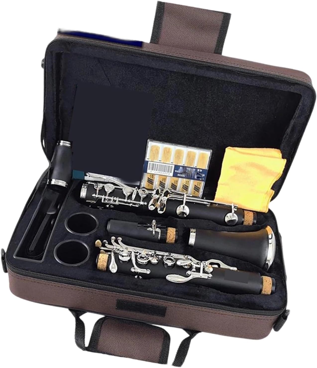 17 Key Bakelite Clarinet In B Flat Closed Hole Professional Clarinet