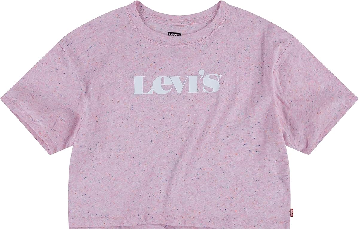 Camiseta gráfica de talle alto para niñas de Levi's