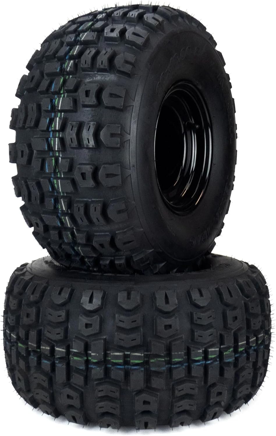 (2) All Terrain Tire Assemblies 20x10.00-8 Fits Gravely Ariens ZTX ZT XL Ikon Onyx 48" 52" 60" 07101429
