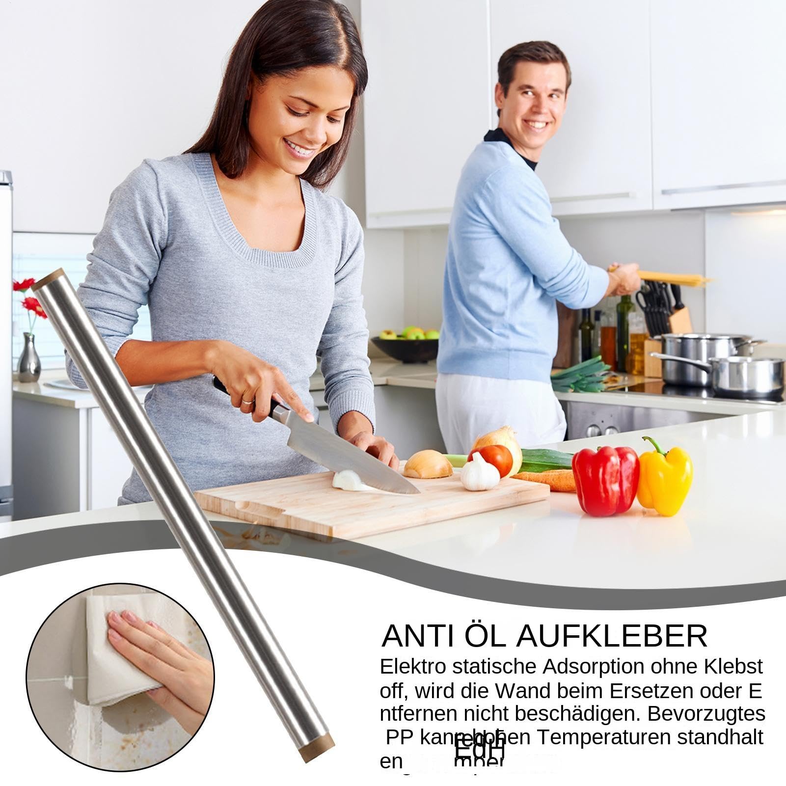 Protector de pared de cocina de – Papel pintado transparente