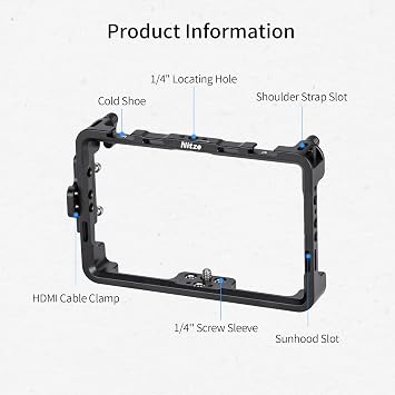 Nitze Cage for PortKeys LH5P / LH5P II 5.5 Monitor - JT-I01B