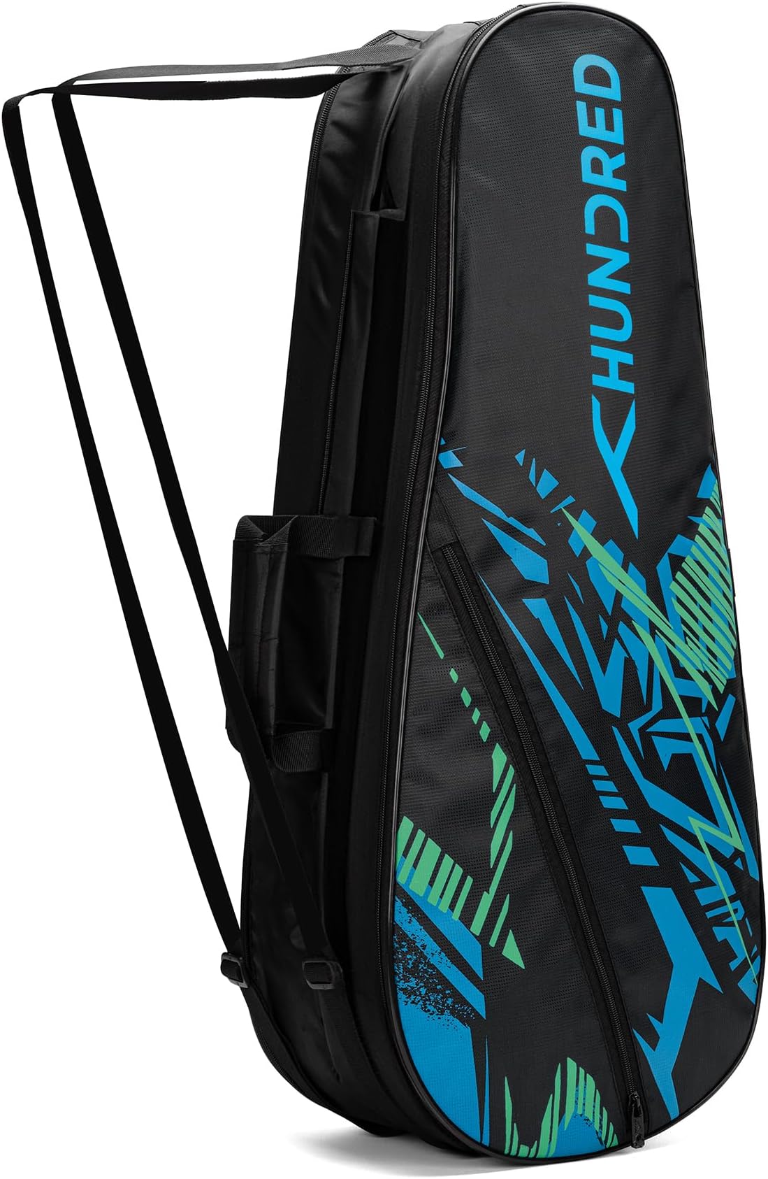 Hundred Metro Pack Badminton Kit Bag (Black/Blue) Polyester