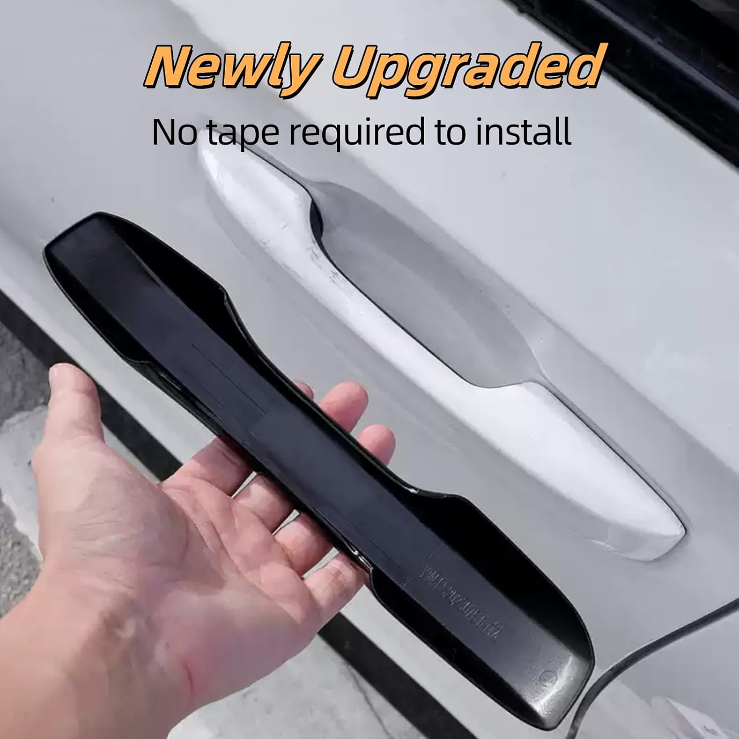 Door Handle Cover Exterior Decoration for Honda Civic 2022 2023 2024 2025 2026, Accord 2023 2024 2025, CR-V 2023 2024 2025 2026, for Acura Integra 2023 2024 2025 2026 with Auto Lock - Glossy Black