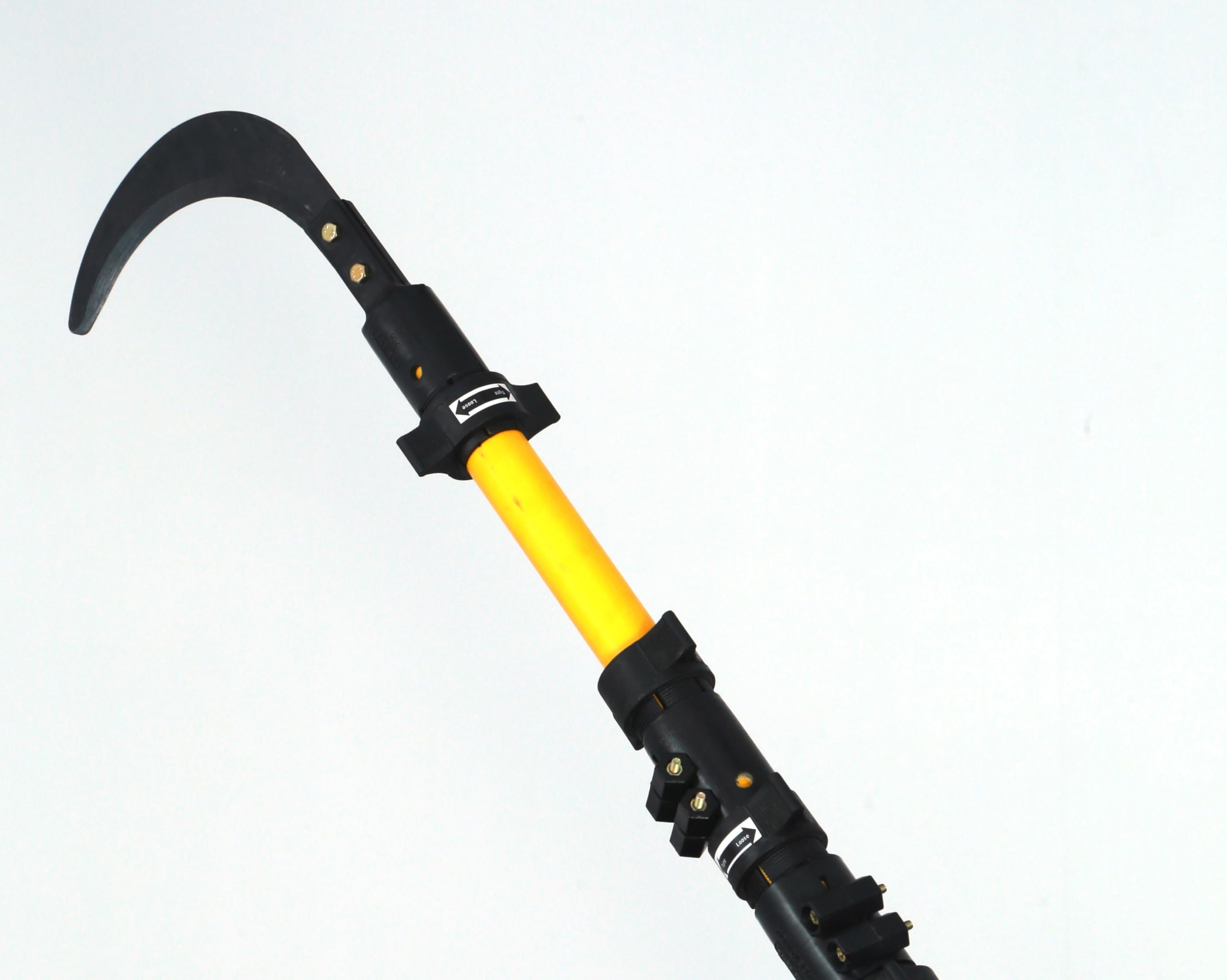 FESTEL FRP Telescopic Pole + Fruit Picker & Attachments (24 Ft, Coconut Plucker)