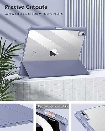 Miniatura 8 de TiMOVO Funda para iPad Air de 11 pulgadas M2 2024 con soporte para lápices, funda para iPad Air de 654 generación (202420222020) de 10.9 pulgadas,