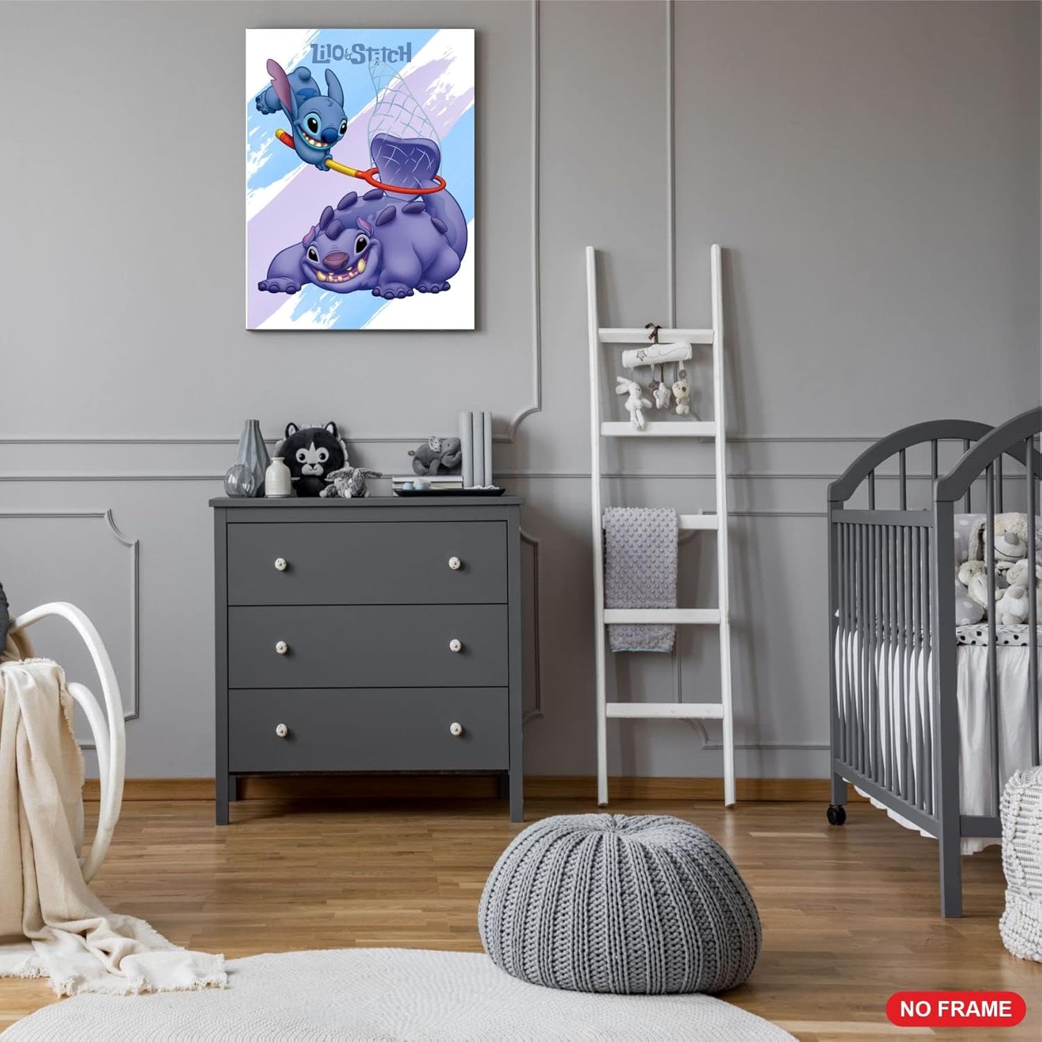 PurpleheARTs,Lilo and Stitch Watercolor Wall Art Poster Prints,Lilo and Stitch Wall Art,Set of 4 UNFRAMED ( 8''x10'' ),Posters for Girls Room,Girls Bedroom Decor,Posters for boys room - Image 6