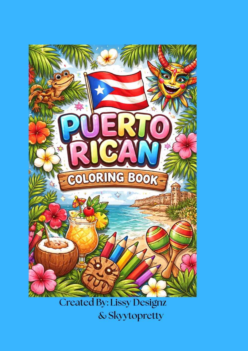 Puerto Rico Coloring Book