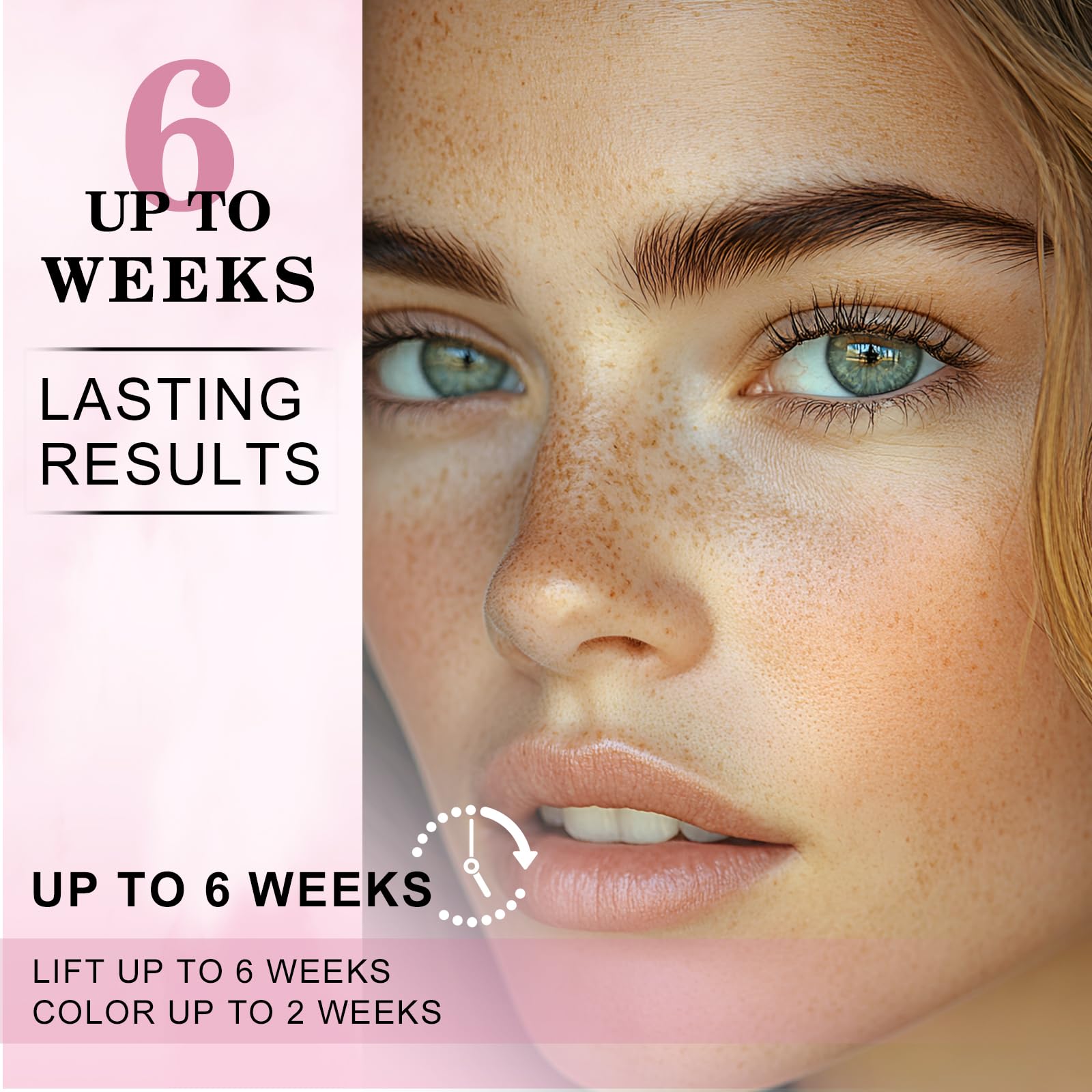 Professional Lash Lift and Black Tint Kit for Lashes & Brows