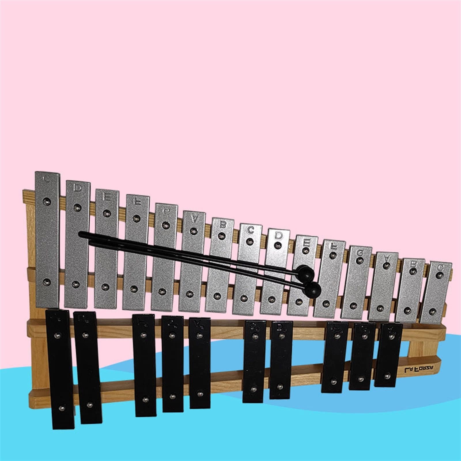 Percussão Musical Ausili Per L'insegnamento Della Musica Per Pianoforte Con Piastra In Alluminio A 25 Toni Per Principianti Per Suonare Il Pianoforte Xilofoni