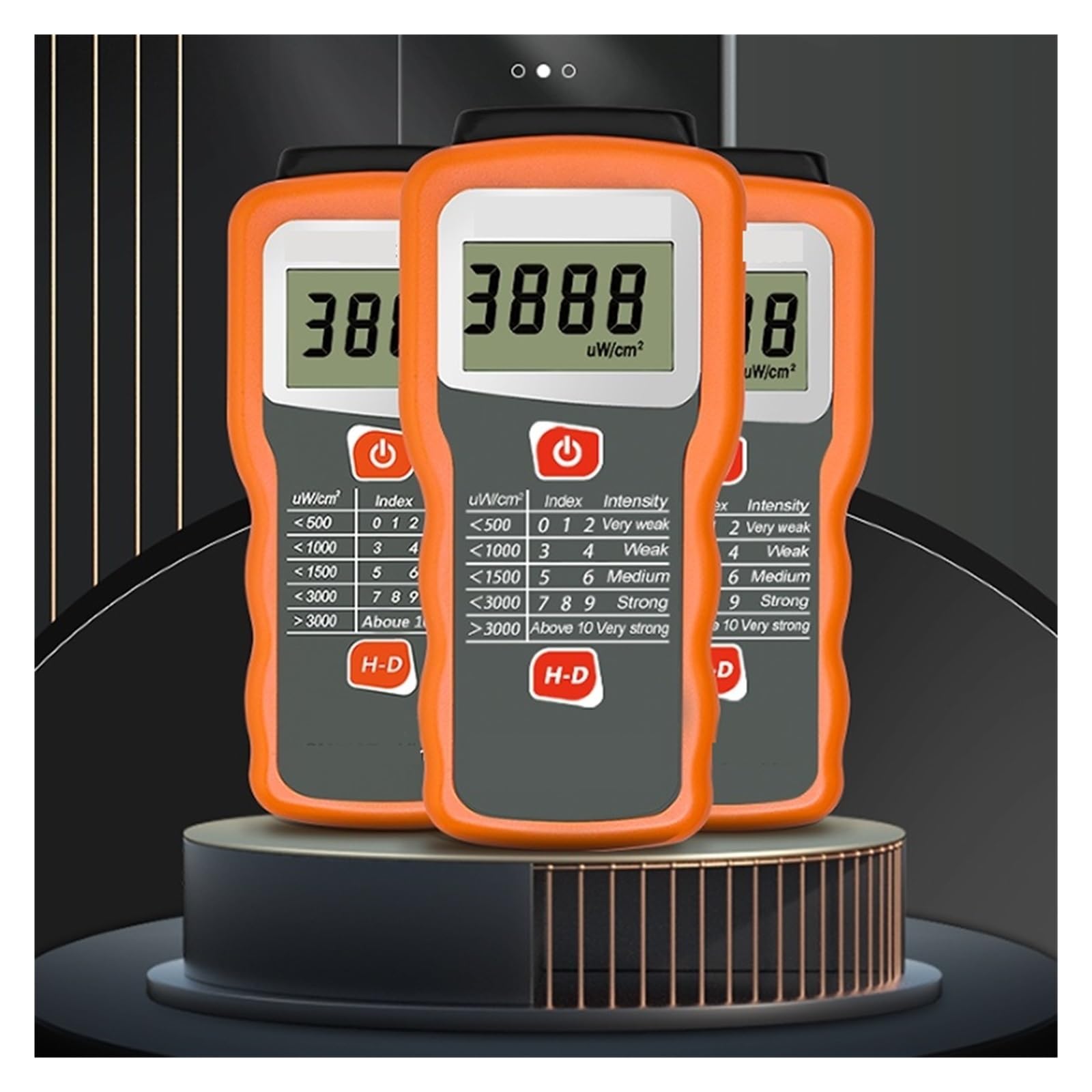 Medidor de índice UV digital Probador de índice de radiación ultravioleta a la luz del sol Protector solar Película solar Detector de rendimiento de bloqueo